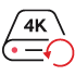 4Kハードドライブからのデータ復元 新機能 