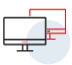 Restauración de fotos y vídeos en una configuración de doble monitor 